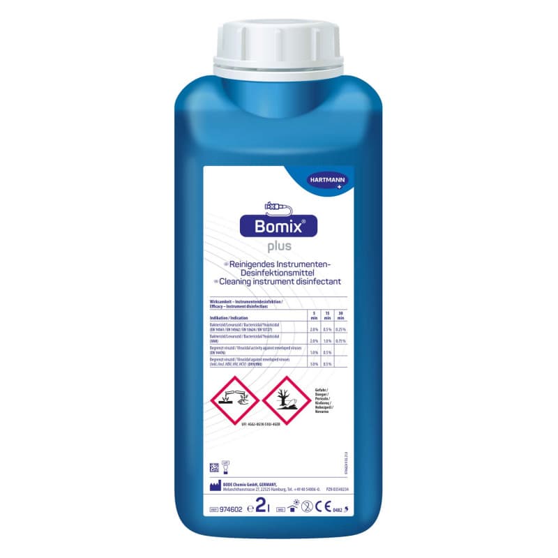 Instrumentendesinfektionsmittel Bode Bomix plus - breites Wirkspektrum, von Paul Hartmann - Med-Praxisbedarf