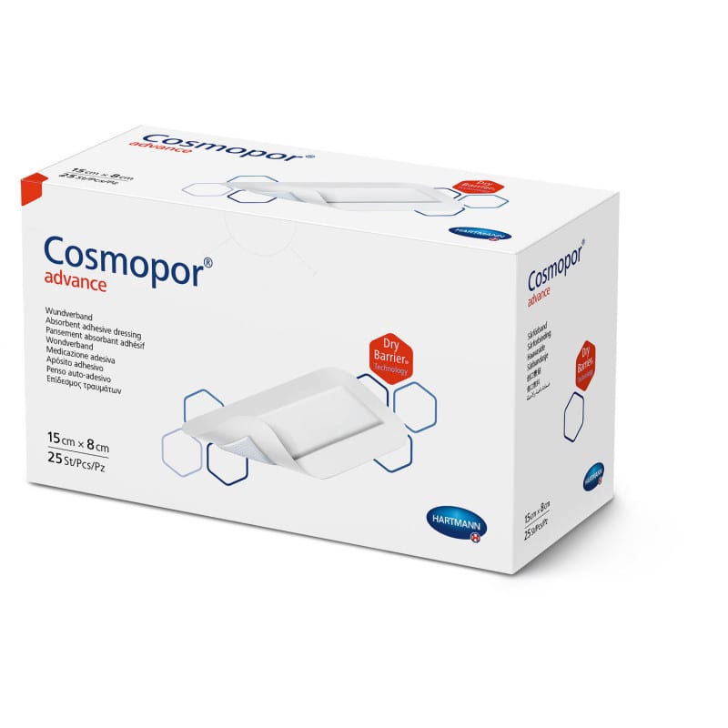 Cosmopor Advance Verband auf Rolle - flexibel, für schwierige Körperstellen - Med-Praxisbedarf