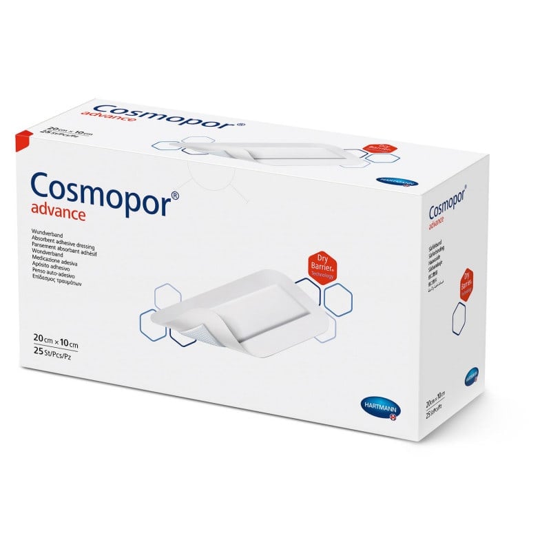 Cosmopor Advance Wundauflage - wasserabweisend, bakterienundurchlässig - Med-Praxisbedarf