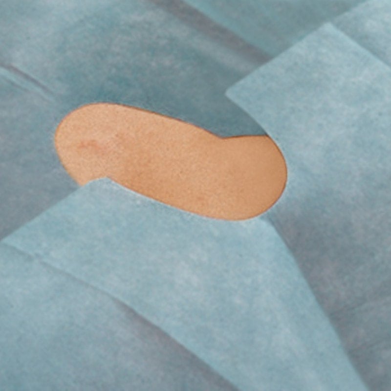 Foliodrape MKG-Set für chirurgische Eingriffe - sterile Abdeckungen für Mund-Kiefer-Gesichtschirurgie - Med-Praxisbedarf