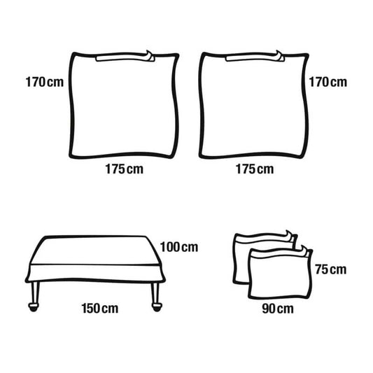Foliodrape Protect Basis-Set III - steriles Abdeckset für abdominale Operationen - Med-Praxisbedarf