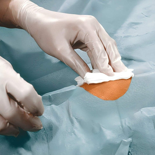 Foliodrape Protect Lochtücher selbstklebend - präzise Abdecktücher für sterile Anwendungen - Med-Praxisbedarf
