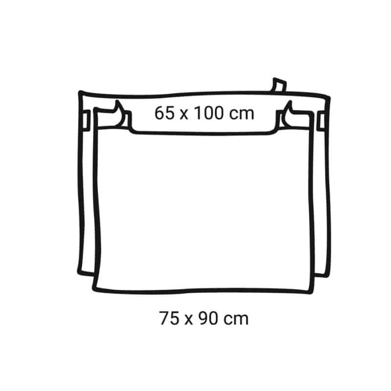Foliodrape Protect Turbantuch sterile Patientenabdeckung - für sterile Abdeckung der Haare im OP - Med-Praxisbedarf