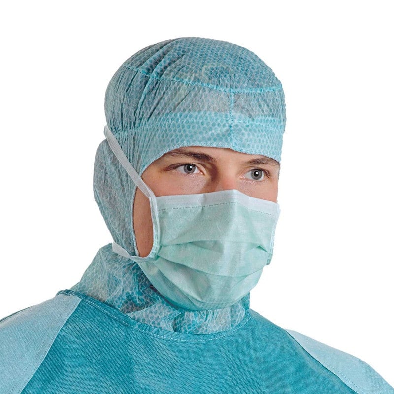 Foliodress Mask Comfort Senso OP-Mundschutz - für sensible Haut, weiche und latexfreie Materialien - Med-Praxisbedarf