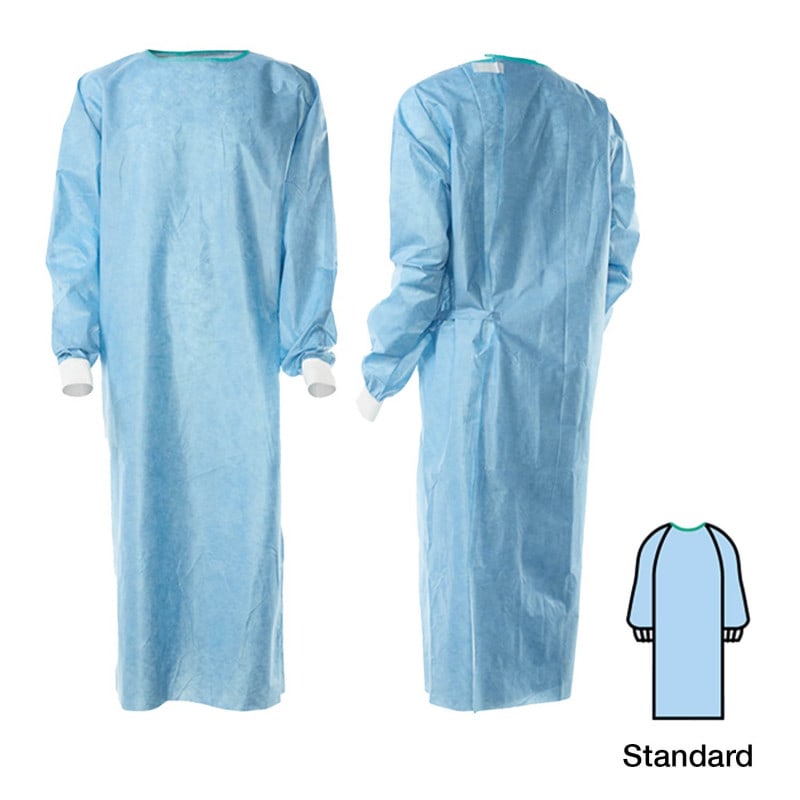 OP-Mantel Foliodress Protect Standard - steriler Einweg-Schutz aus Vliesstoff - Med-Praxisbedarf