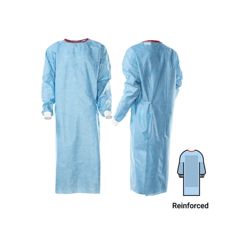 OP-Mantel Foliodress Gown Protect Reinforced - Für hohes Flüssigkeitsaufkommen, DIN 13795 - Med-Praxisbedarf