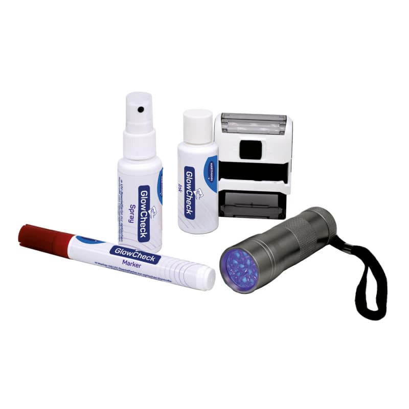 GlowCheck Hygienekontrolle zur Reinigungsprüfung - für Praxen und Kliniken - Med-Praxisbedarf