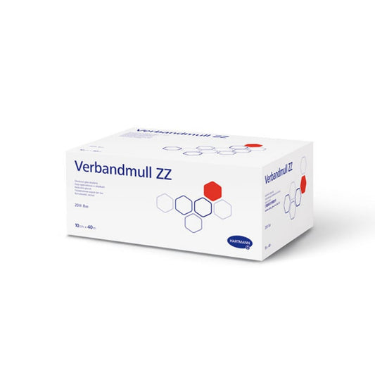 Hartmann Verbandmull ZZ - vielseitiger Mull für Kompressen, Wundauflagen und Polsterungen - Med-Praxisbedarf