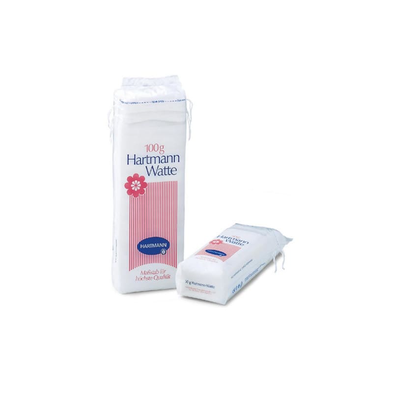 Hartmann Watte - unsteriles Polstermaterial aus 100% Baumwolle - Med-Praxisbedarf