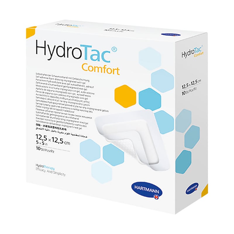 HydroTac comfort Schaumstoffverband - hydrophil, für feuchte Wundbehandlung - Med-Praxisbedarf