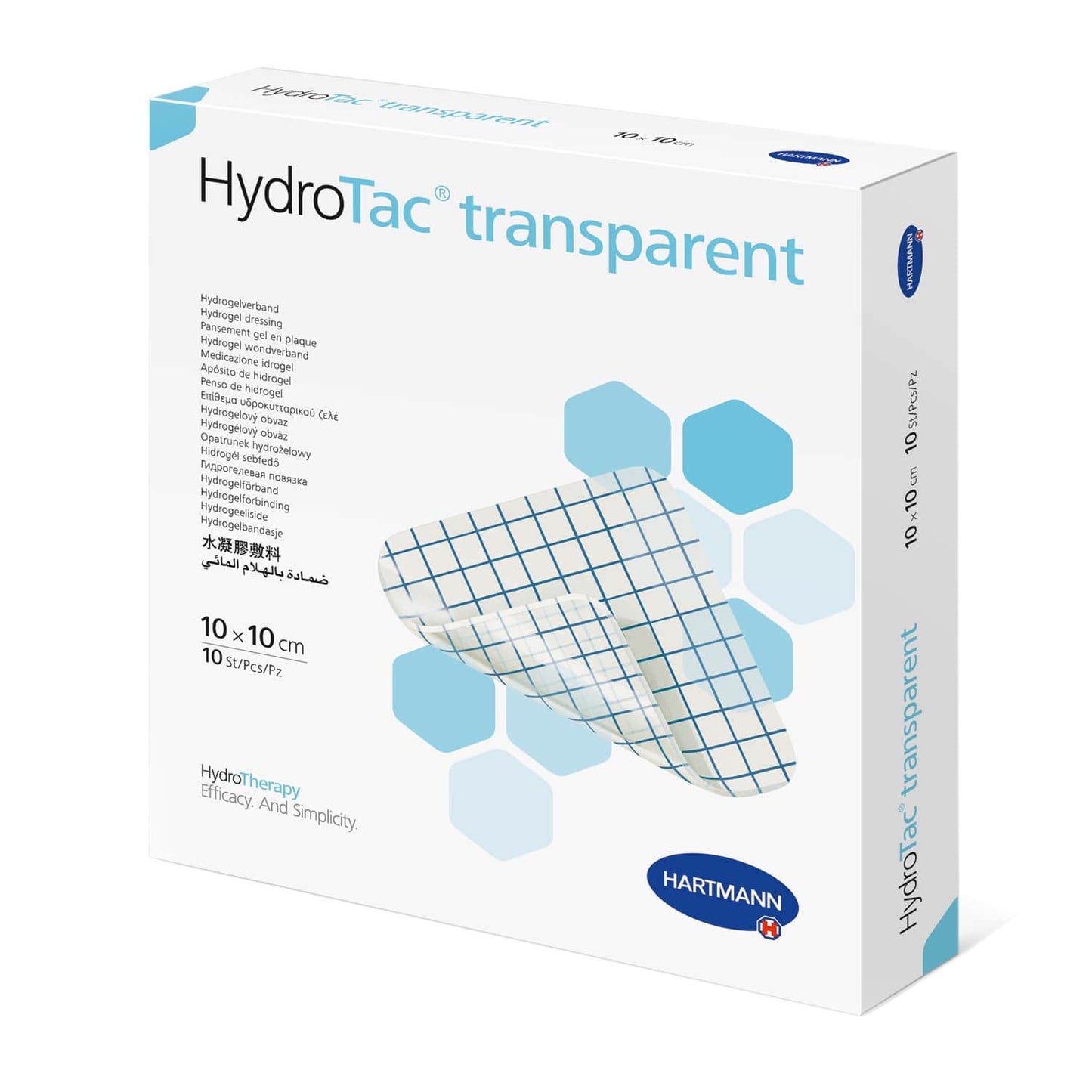 HydroTac Gelverband transparent - für leicht nässende Wunden, hydroaktiv - Med-Praxisbedarf