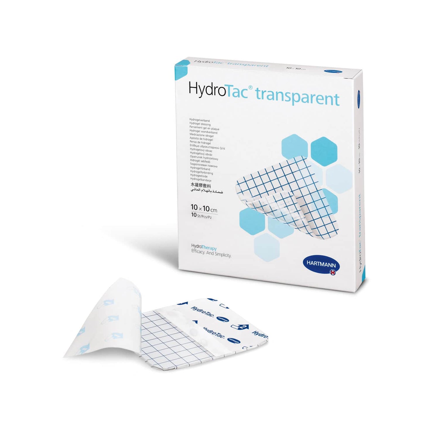 Transparenter HydroTac Gelverband - von Paul Hartmann, ohne Kleberand - Med-Praxisbedarf
