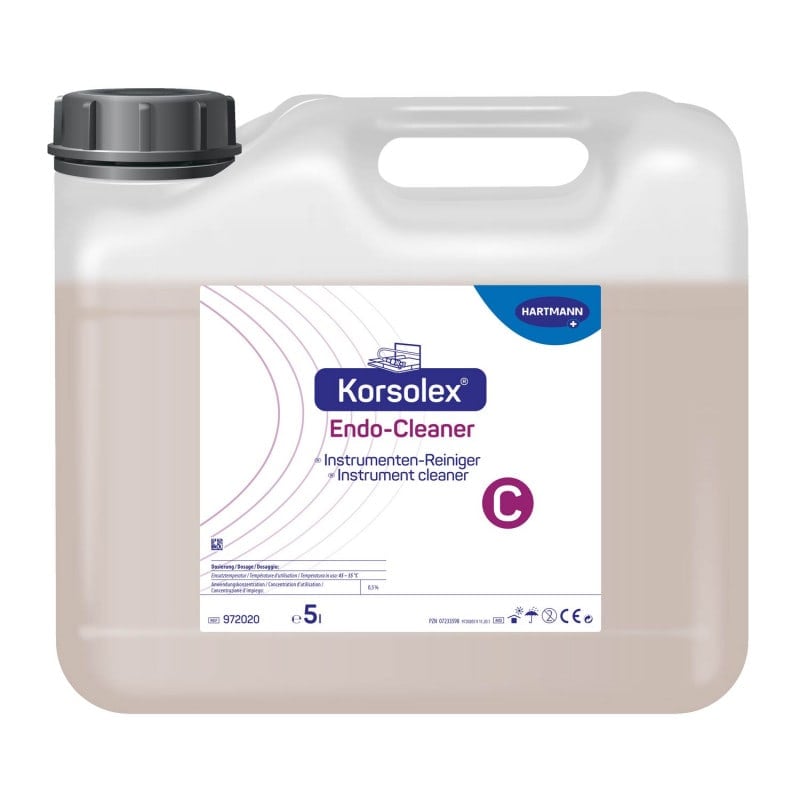 Korsolex Endo-Cleaner - Reinigungsmittel für Endoskope und TEE-Sonden - Hartmann - Med-Praxisbedarf