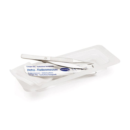 MediSet Fadenzieh-Set Micro - steriles Set zur sicheren Fadenentfernung, einzeln verpackt - Med-Praxisbedarf