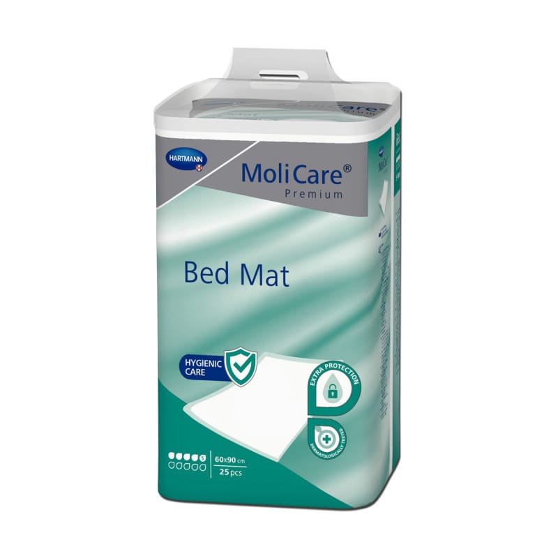 MoliCare Premium Bed Mat 5 Tropfen Packung - Einweg-Bettschutz für Patientenunterlagen - Med-Praxisbedarf