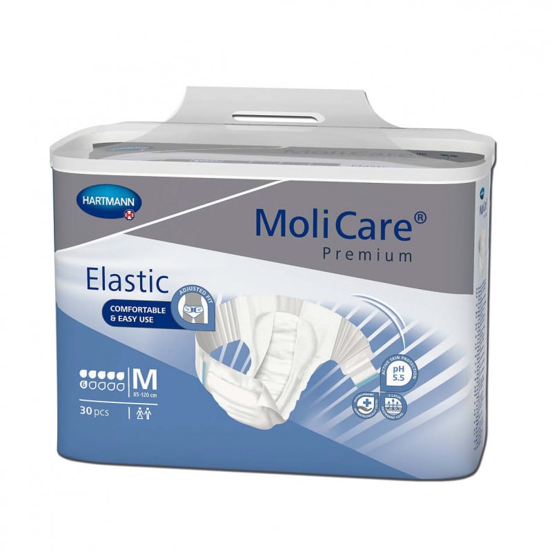 Premium Inkontinenzslip MoliCare Elastic - saugstarker Kern für maximale Sicherheit - Med-Praxisbedarf