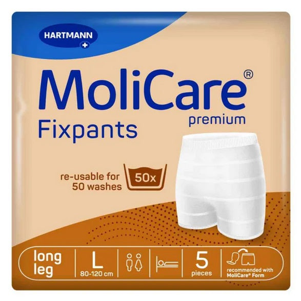 MoliCare Fixierhosen long leg in Größentabelle - Auswahlhilfe für die richtige Passform - Med-Praxisbedarf