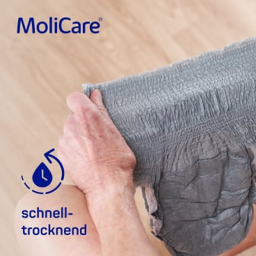 MoliCare Premium Men Pants Einmalhosen - Anatomische Passform für männliche Benutzer, Stuhlinkontinenz - Med-Praxisbedarf