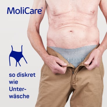 Inkontinenzhosen für Männer MoliCare Premium Men Pants - Diskrete Einweghosen von Paul Hartmann - Med-Praxisbedarf