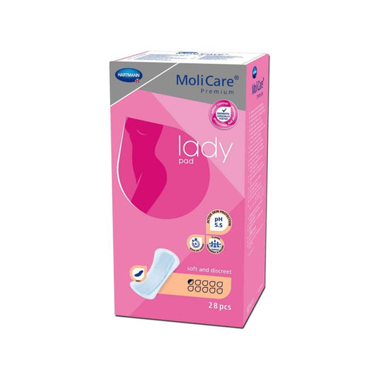 MoliCare Premium lady pad Inkontinenzeinlage für Frauen - speziell für Blasenschwäche, diskret - Med-Praxisbedarf