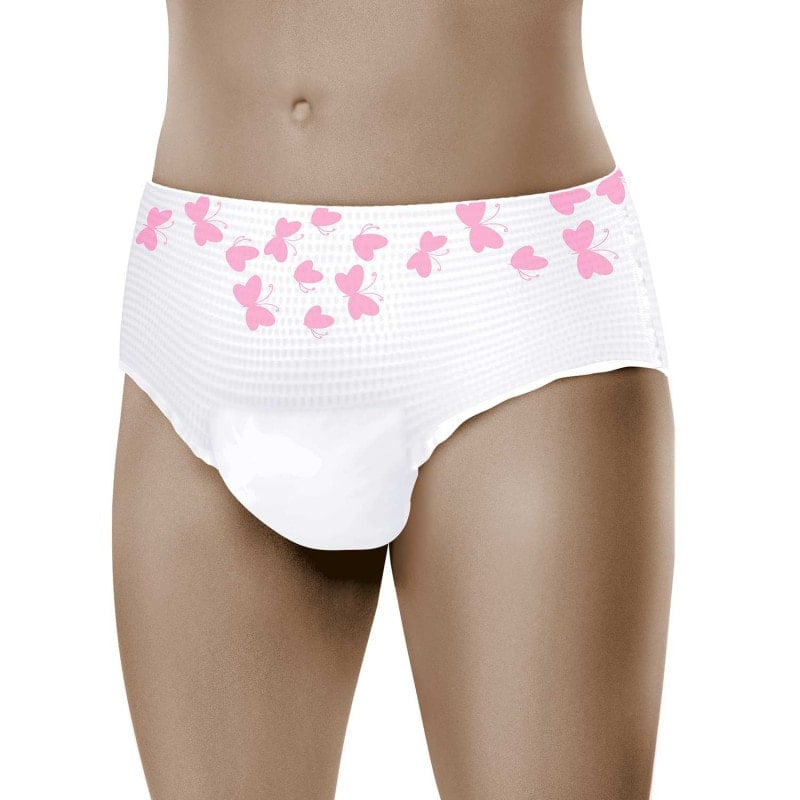 MoliCare Lady Pants Einweghose - zeigt Bund und Beinabschluss für sicheren Sitz - Med-Praxisbedarf