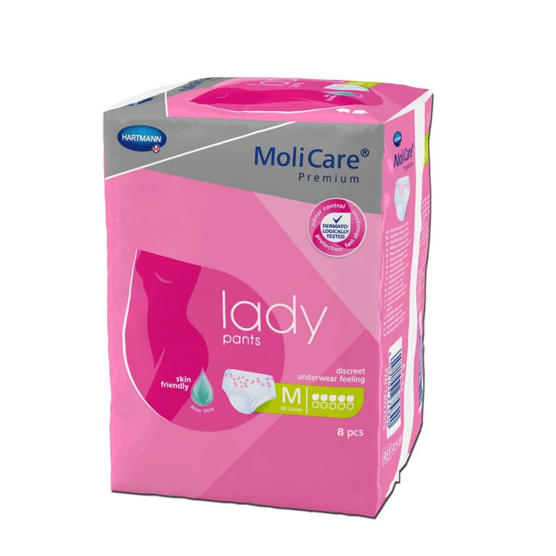 MoliCare Premium lady pants Inkontinenzslips für Damen - elastisch, atmungsaktiv, wie Unterhosen - Med-Praxisbedarf