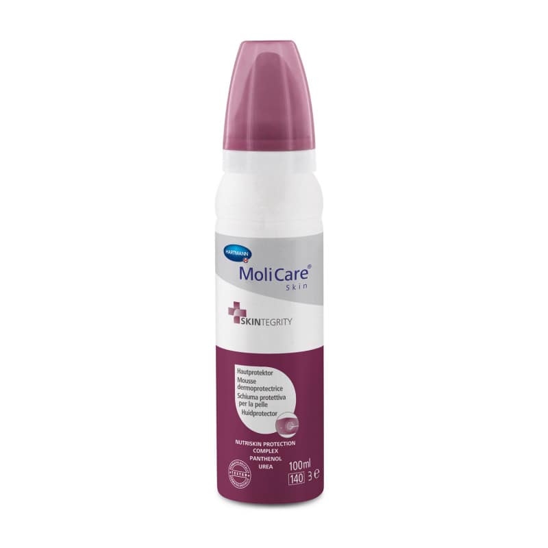 MoliCare Skin Hautprotektor als Schutzschaum - Alternative zu Creme im Intimbereich, zuverlässige Barriere - Med-Praxisbedarf