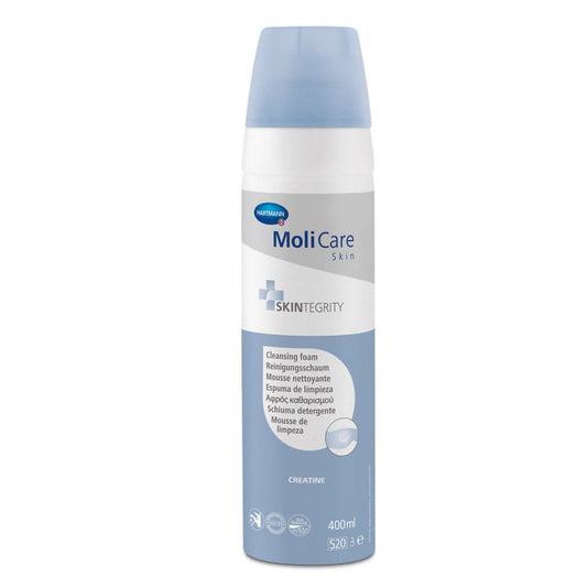 MoliCare Skin Reinigungsschaum gebrauchsfertig - schonende Reinigung trockener, gealterter Haut - Med-Praxisbedarf