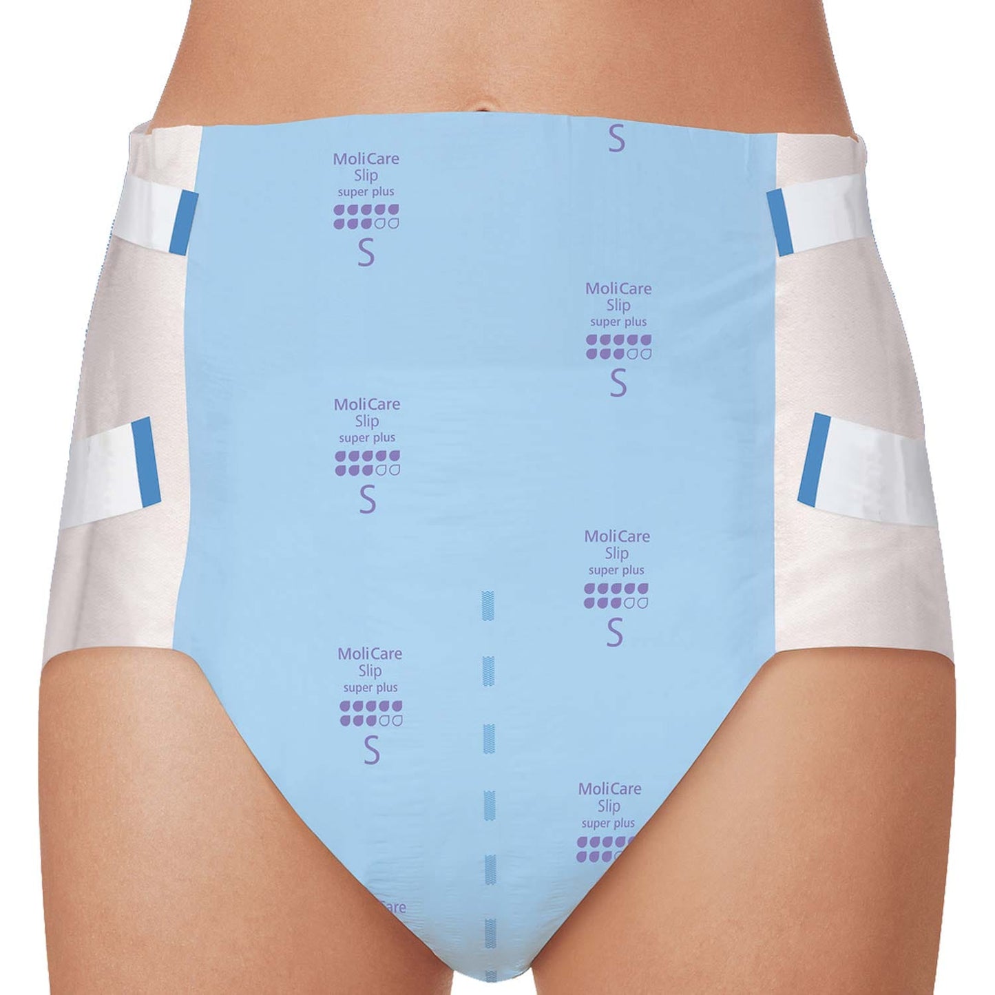 MoliCare Slip 7 Tropfen Gr. L geöffnet - Innenschicht, Beinbündchen und Verschluss - Med-Praxisbedarf