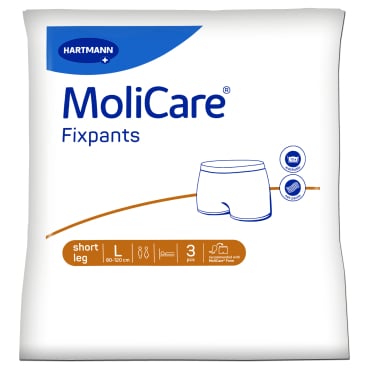 MoliPants Fixpants Netzhöschen - Elastisches Fixierhöschen für Inkontinenzeinlagen - Med-Praxisbedarf