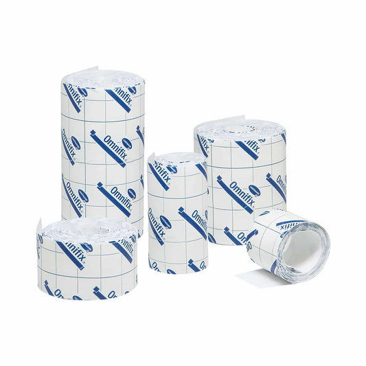 Omnifix elastic Fixiervlies - Querelastisches Vliespflaster zur Verbandfixierung - Med-Praxisbedarf