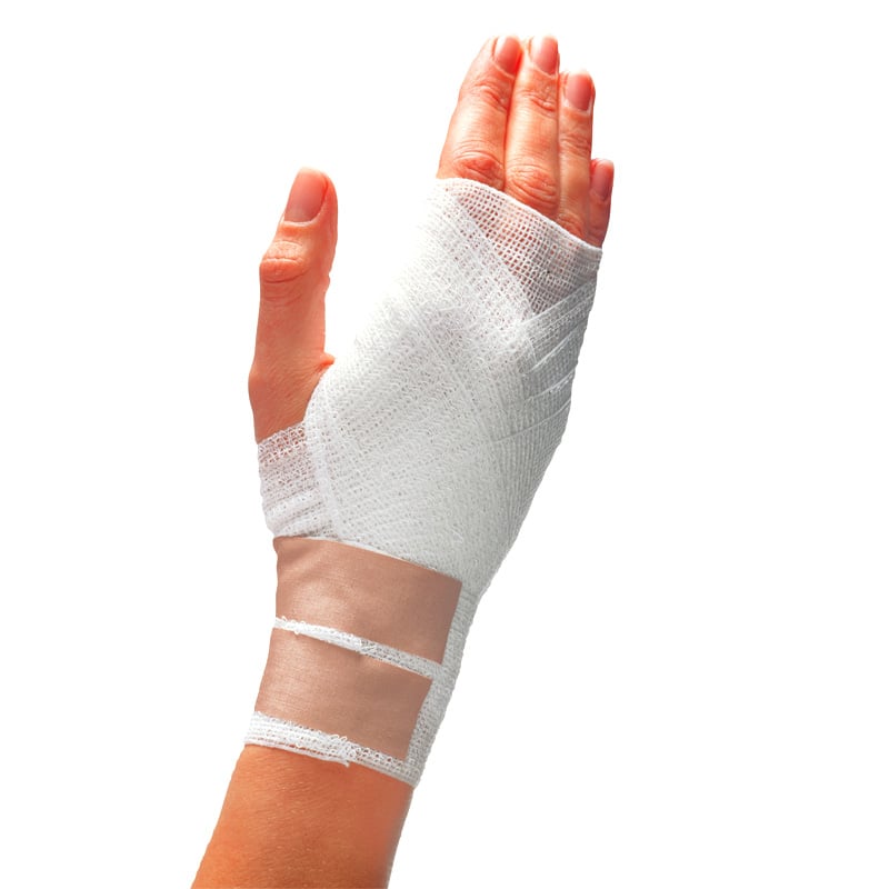 Omniplast Pflasterrolle 5cm, 6 Rollen - für sichere Fixierung, hautschonend - Med-Praxisbedarf