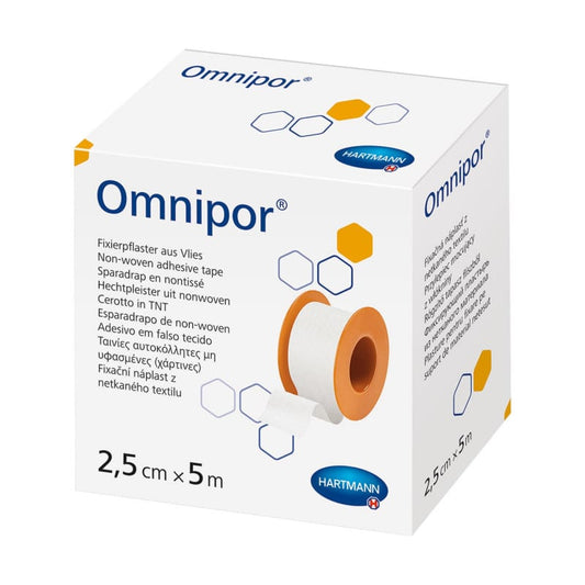 Omnipor Fixierpflaster hautfreundlich - sicherer Halt, für empfindliche Patienten - Med-Praxisbedarf