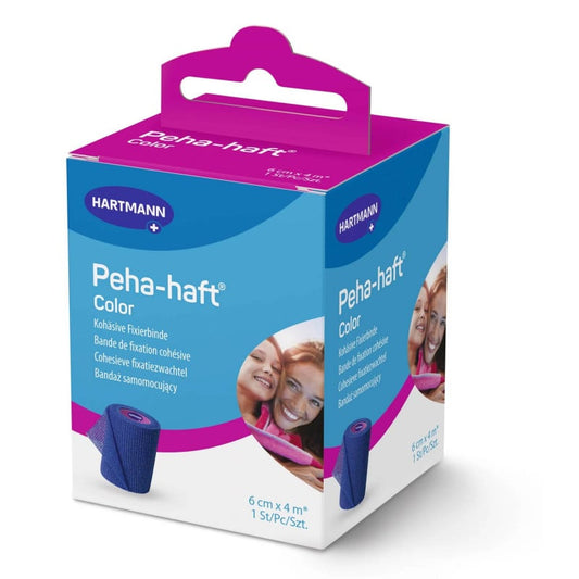 Peha-haft Color elastische Fixierbinde von Paul Hartmann - bunte Farbauswahl - Med-Praxisbedarf