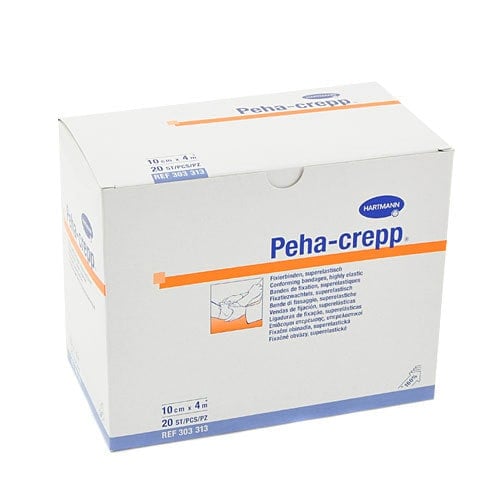 Peha-crepp Binde Textur - Detailaufnahme der superelastischen Materialstruktur - Med-Praxisbedarf
