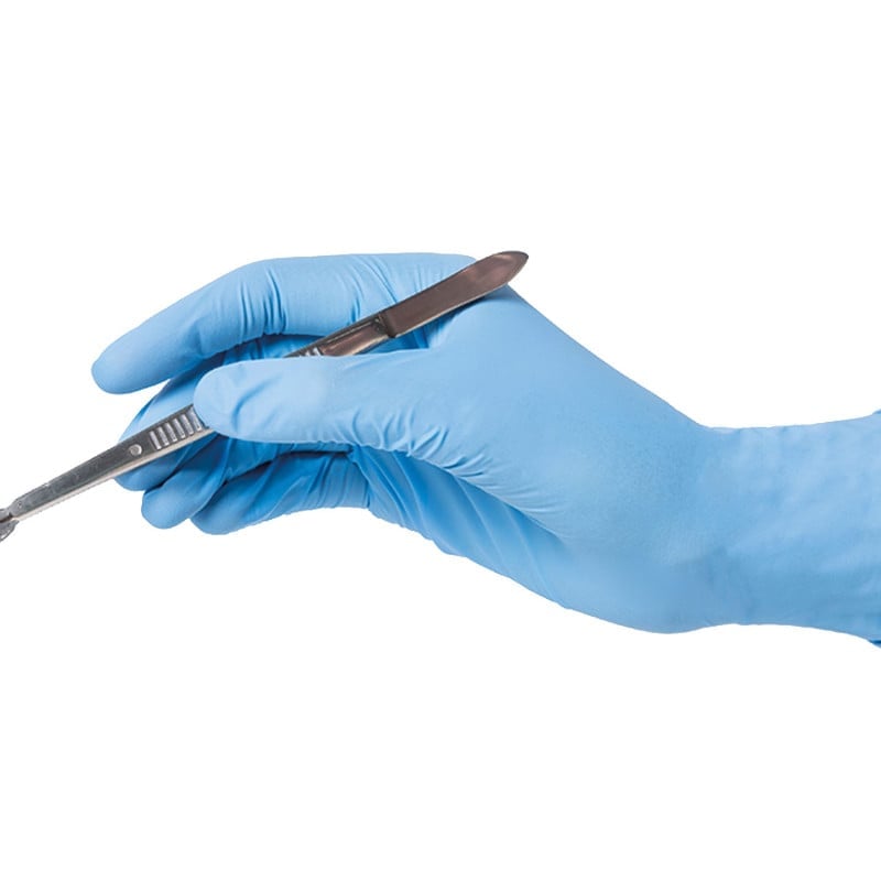 Nitril Handschuhe blau Peha-soft - latexfrei für zuverlässigen Untersuchungsschutz - Med-Praxisbedarf