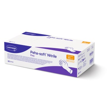 Untersuchungshandschuhe nitrile fino powderfree - latexfrei aus weichem Nitrilkautschuk - Med-Praxisbedarf
