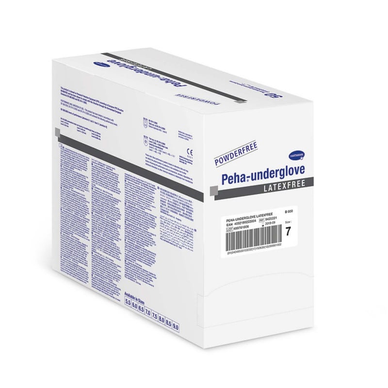 Peha-underglove latexfrei - Unterziehhandschuh für Double Gloving, für Eingriffe mit hohem Perforationsrisiko - Med-Praxis...