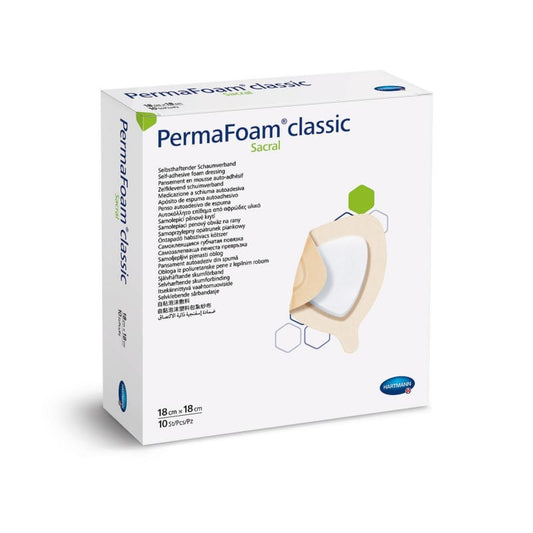 PermaFoam Classic Sacral Schaumverband - für Sakralbereich, saugstark bei stark exsudierenden Wunden - Med-Praxisbedarf