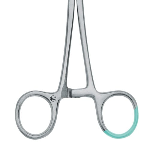 Schlauchklemme 16cm glatt - sichere Arretierung, für medizinische Anwendungen - Med-Praxisbedarf