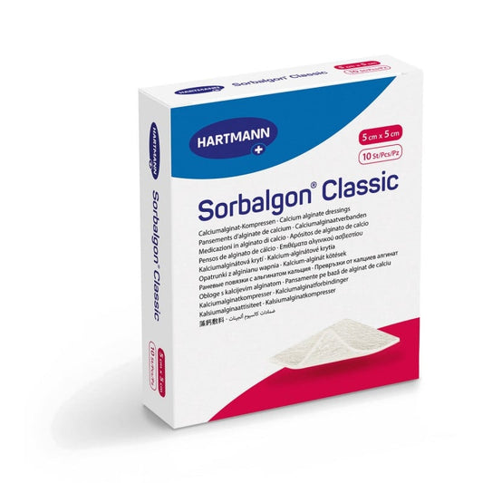 Sorbalgon® Classic Wundkompresse - Sterile Calcium-Alginat-Kompresse von Paul Hartmann - Med-Praxisbedarf