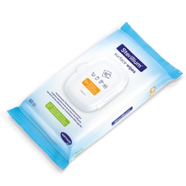 Sterillium surface wipes Flächendesinfektionstücher Box - 160 Tücher pro Gebinde, für schnelle Flächendesinfektion - Med-P...