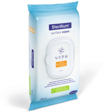 Sterillium surface wipes Flächendesinfektionstücher Packeinheit - 6x160 Tücher, wirtschaftlicher Vorratspack - Med-Praxisb...