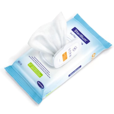 Sterillium surface wipes Flächendesinfektionstücher - gebrauchsfertige Tücher zur Oberflächendesinfektion, viruzid - Med-P...