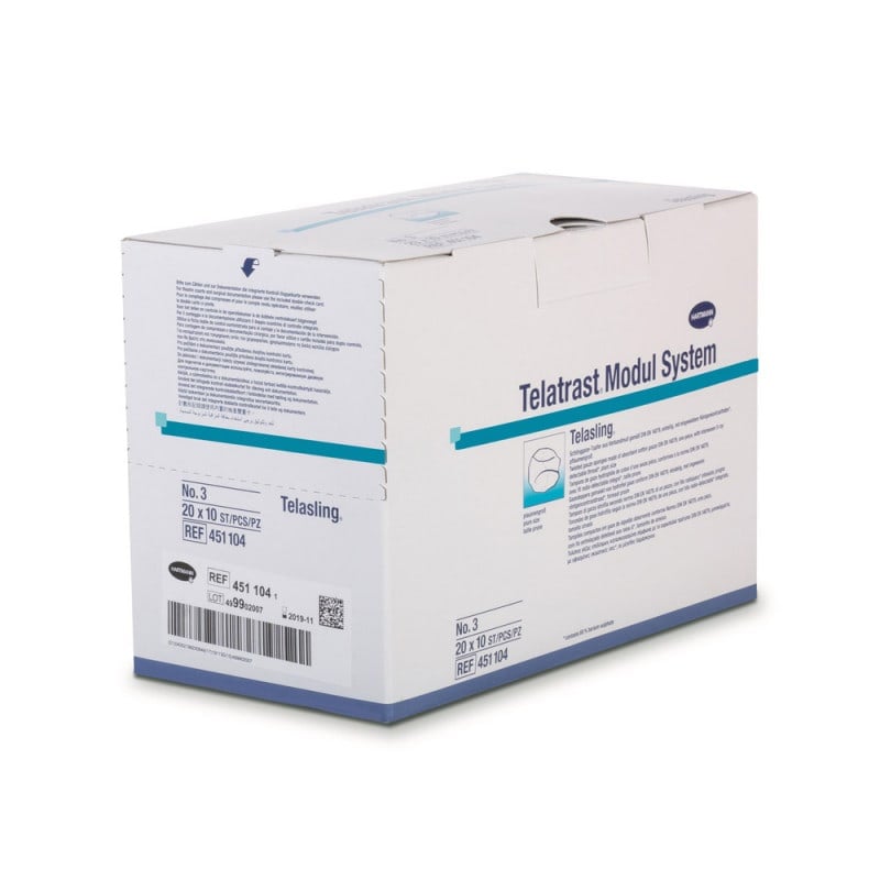 Telasling steril Schlinggazetupfer - steriler Mulltupfer in Doppel-Peelpackung - Med-Praxisbedarf