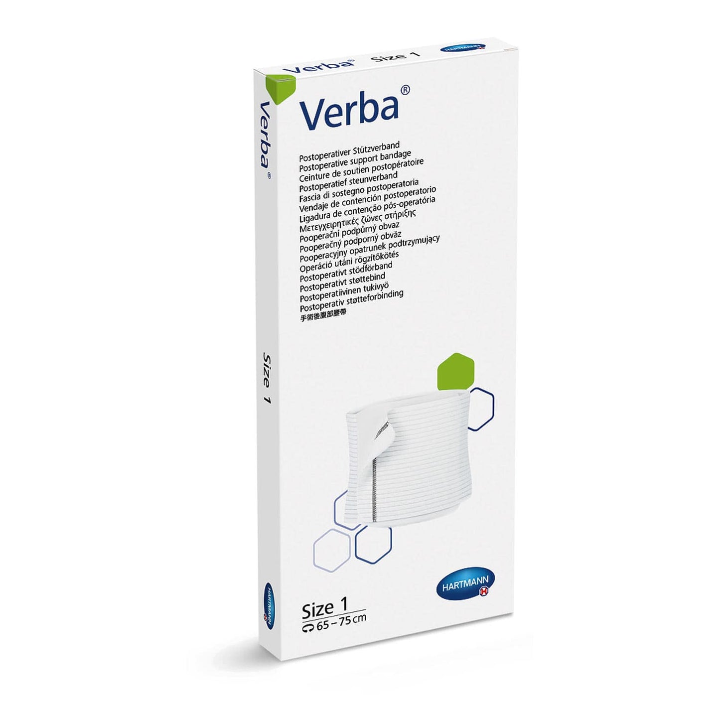 Verba Stützverband Detailansicht - Nahaufnahme des atmungsaktiven und hautfreundlichen Materials - Med-Praxisbedarf