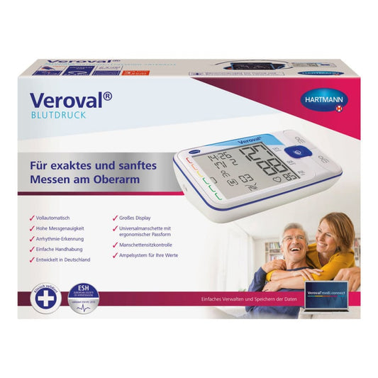 Veroval Blutdruckmessgerät Oberarm - Vollautomatisch, oszillometrisch von Paul Hartmann - Med-Praxisbedarf