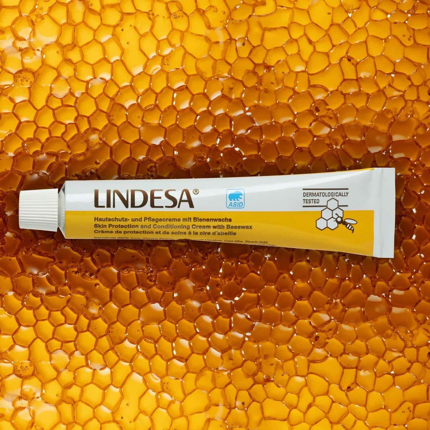 Lindesa Klassik Hautschutzcreme für Hände - schützende Pflege für Arbeitsumgebungen - Med-Praxisbedarf