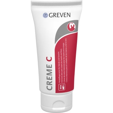 Peter Greven Pflegecreme CREME C Tube - rückfettende Handcreme für medizinische Berufe - Med-Praxisbedarf