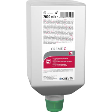 GREVEN CREME C auf der Hand - anwendungsbereite, silikonfreie Pflegecreme - Med-Praxisbedarf